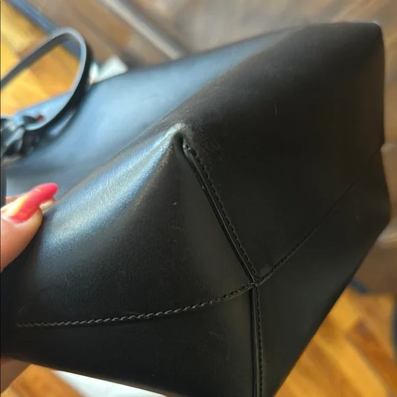 Mansur Gavriel Black Shoulder Bag Minimalist Design - Picture 7 of 9